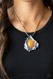 Paparazzi Necklace - Amazon Amulet - Orange