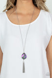 Paparazzi Necklace - Interstellar Solstice - Purple