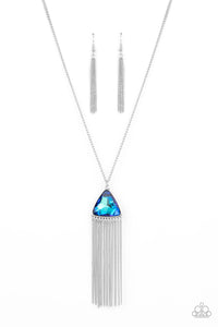 Paparazzi Necklace - Proudly Prismatic - Blue