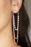Paparazzi Earring - Vintage VIP - Gold