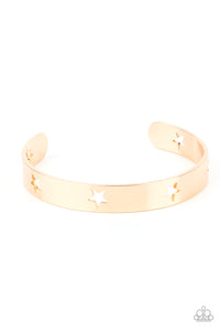 Paparazzi Bracelet - American Girl Glamour - Gold