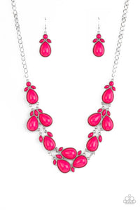 Paparazzi Necklace - Botanical Banquet - Pink