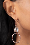 Paparazzi Earring - All Clear - Copper