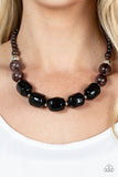 Paparazzi Necklace - Ten Out of TENACIOUS - Black