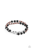 Paparazzi Bracelet - Backcountry Beauty - Black