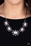 Paparazzi Necklace - Meadow Wedding - Pink