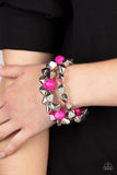 Paparazzi Bracelet - A Perfect TENACIOUS - Pink
