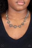 Paparazzi Necklace - Get Up and GROW - Yellow Choker