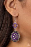 Paparazzi Earring - Meadow Mantra - Purple