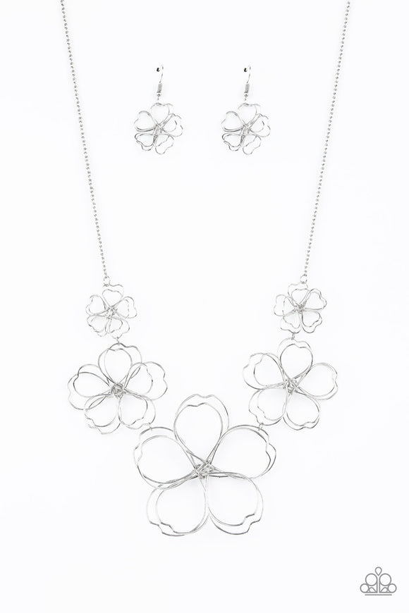 Paparazzi Necklace - The Show Must GROW On - Silver