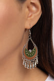 Paparazzi Earring - I Just Need CHIME - Green