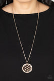 Paparazzi Necklace - Tearoom Twinkle - Rose Gold