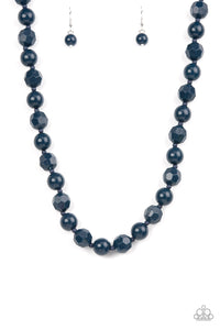 Paparazzi Necklace - Popping Promenade - Blue