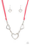 Paparazzi Necklace - Fashionable Flirt - Pink