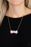 Paparazzi Necklace - Petunia Picnic - Pink