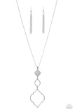 Paparazzi Necklace - Marrakesh Mystery - Silver