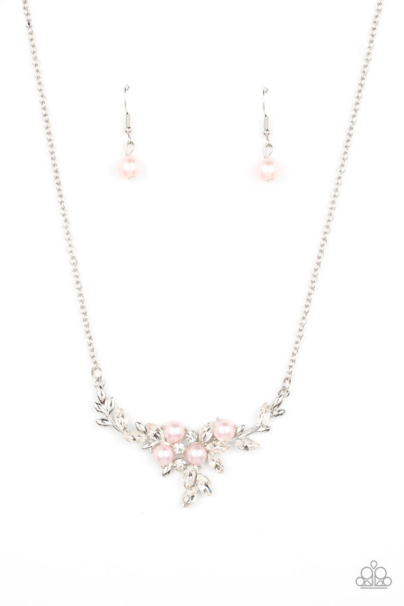 Paparazzi Necklace - Because Im The Bride - Pink