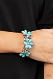 Paparazzi Bracelet - Desert Flower Patch - Blue