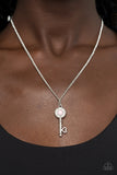 Paparazzi Necklace - Prized Key Player - Pink