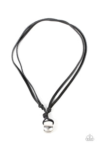 Paparazzi Urban Necklace - Winslow Wrangler - Black