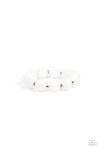 Paparazzi Bracelet - Arctic Affluence - White