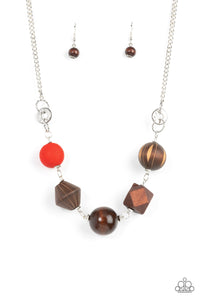 Paparazzi Necklace - Eco Extravaganza - Red