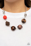 Paparazzi Necklace - Eco Extravaganza - Red