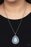 Paparazzi Necklace - DROPLET Like Its Hot - Blue