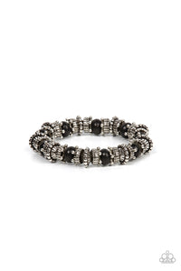 Paparazzi Bracelet - Canyon Crusher - Black