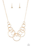 Paparazzi Necklace - Encircled in Elegance - Gold