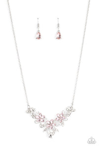 Paparazzi Necklace - Floral Fashion Show - Pink