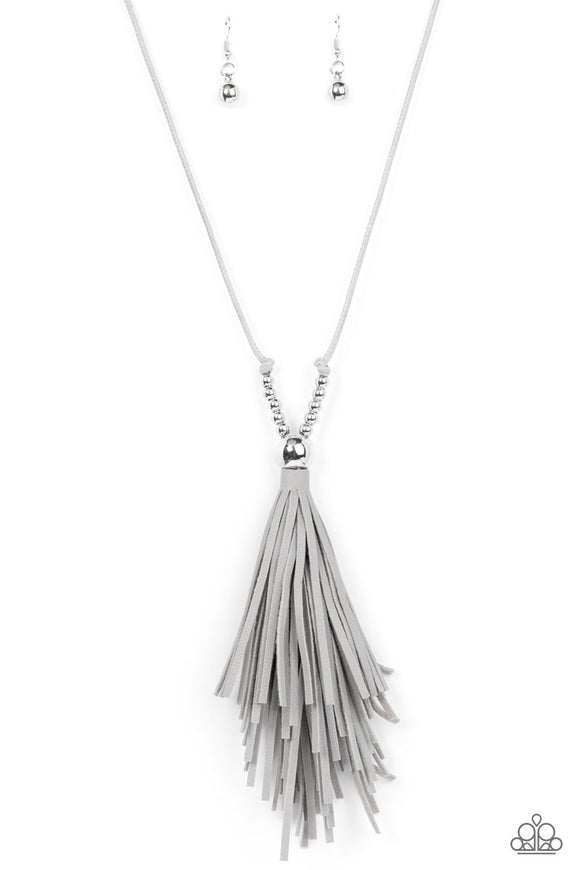 Paparazzi Necklace - A Clean Sweep - Silver