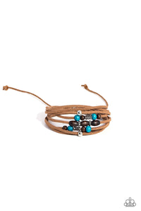 Paparazzi Urban Bracelet - Absolutely WANDER-ful - Blue