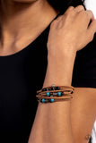 Paparazzi Urban Bracelet - Absolutely WANDER-ful - Blue