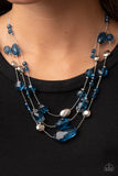 Paparazzi Necklace - Prismatic Pose - Blue