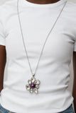 Paparazzi Necklace - BLOOM Shaka-Laka - Purple