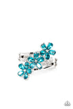 Paparazzi Ring - Posh Petals - Blue