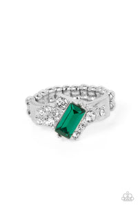 Paparazzi Ring - Tip the Balance - Green