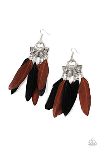 Paparazzi Earring - Plume Paradise - Multi