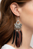 Paparazzi Earring - Plume Paradise - Multi