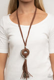 Paparazzi Necklace - ARTISANS and Crafts - Brown