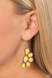Paparazzi Earring - Havasu Hideaway - Yellow
