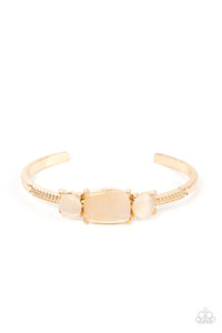 Paparazzi Bracelet - Tranquil Treasure - Gold