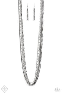 Paparazzi Necklace - Turn Up the Mix - Silver
