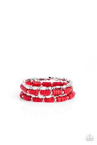 Paparazzi Bracelet - Anasazi Apothecary - Red