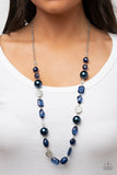 Paparazzi Necklace - Timelessly Tailored - Blue