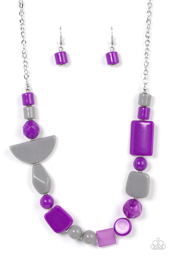 Paparazzi Necklace - Tranquil Trendsetter - Purple