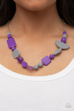 Paparazzi Necklace - Tranquil Trendsetter - Purple