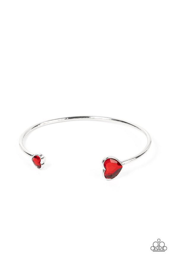 Paparazzi Bracelet - Unrequited Love - Red Heart