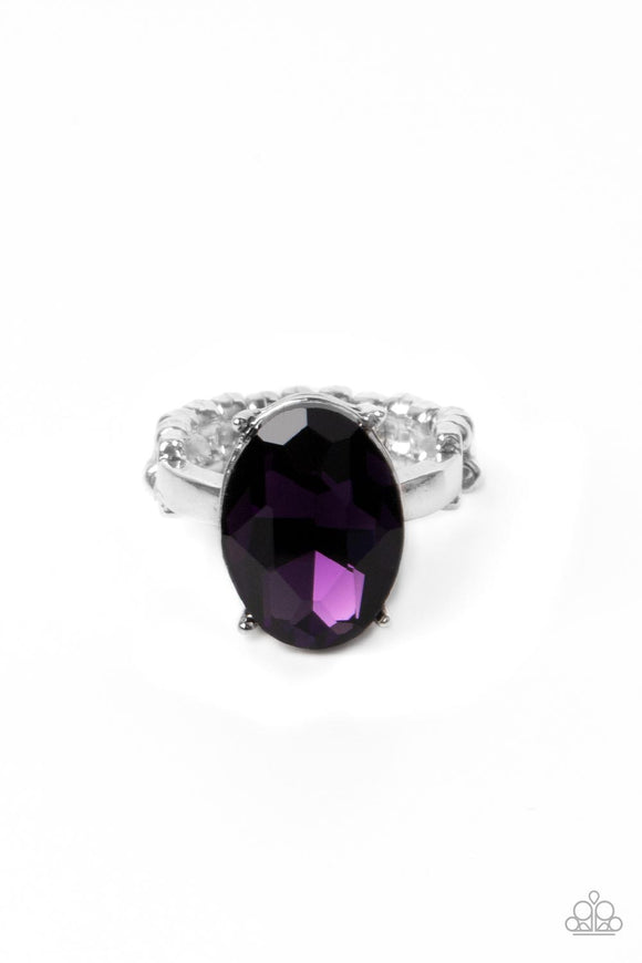 Paparazzi Ring - Updated Dazzle - Purple